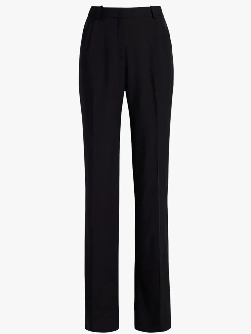 Another tomorrow Slight Flare Trouser in Black Size 36